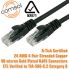 Comsol CAT 6 Network Patch Cable - RJ45-RJ45 - 1.0m, Black