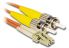 Comsol 3mtr LC-ST Multi Mode duplex patch cable
