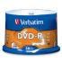 Verbatim DVD-R 4.7GB/16X with Branded Surface - 50 Pack Spindle