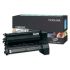 Lexmark C780H1KG Black Toner Cartridge - for C780/782, 10k Pages High Yield, Return Program