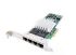 Intel EXPI9404PTL PRO/1000 PT Gigabit Network Adapter - 4-Port 10/100/1000 Ethernet, Low Profile - PCI-Ex4, Retail