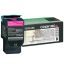 Lexmark C540H1MG Toner Cartridge - Magenta, 2,000 Pages, High Yield, Return Program - for C540, C543, C544