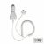 Logic3 Car Charger - White, iPod/iPhone