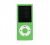 Gecko Silicone Skin Glove w. Screenguard - Green, for iPod Nano 4G