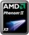 AMD Phenom II X3 720 Triple Core (2.8GHz) - AM3, HT4000, 6MB L3 Cache, 95W - BoxedBlack Edition