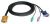 Uniclass CAB2067 - 10M USB/PS2 KVM Cable, 10m length