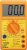 NoBrand 19 Range Multimeter w. Transistor & Diode Test Function