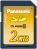 Panasonic SDHC 2GB SD CARD