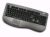 Adesso Win Touch Pro Desktop Multimedia Touchpad keyboard USB (Dark Gray/Black)