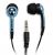 iFrogz EPD33 Plugz Noise Isolating Earbuds - Sky Blue