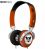 iFrogz Nerve Pipes Headphones - Eagle Orange/Chrome
