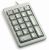 Cherry G84-4700LUCUS-0 Number Pad - 21 Keys, USB - Light Grey