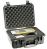 Pelican 1450 Case w. Dividers - Yellow - Interior Dimensions; 14.62