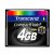 Transcend 4GB Compact Flash Card - 300x, Data Transfer Rate 45MB/s