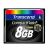 Transcend 8GB Compact Flash Card - 300x, Data Transfer Rate 45MB/s