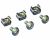 Norco SA-2100 Rack Mounting Screw & Nut - 20pcs