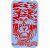 Ed_Hardy Laser Etch Gel Case for iPhone - Blue/Red