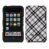 Speck Fitted Cover for iPod Touch - Black/White Plaid