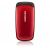 Samsung E1310B Handset, Clam Shell Design - Cherry Red