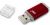 PQI 16GB U273 Flash Drive - Hot Swappable, Metallic Housing - USB2.0 - Red 