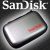 SanDisk Hard Covered Memory Card Case - Silver