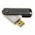 Imation 8GB Pivot Plus Flash Drive - Swivel Connector, 256-bit AES Hardware Encryption, TAA Compliant, USB2.0 - Black/Grey