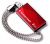 Silicon_Power 8GB Flash Drive - Retractable, Waterproof, USB2.0 - Red