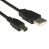 Teamforce USB 2.0 A Male - Mini B Cable 1m Black