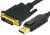 Comsol 2mtr DisplayPort Male to Single Link DVI-D Male Cable