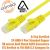 Comsol CAT 5E Network Patch Cable - RJ45-RJ45 - 0.5m, Yellow