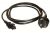 Access_Communications 3 Core Light Duty Power Cable - 2M