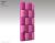 Switcheasy Cubes Silicone Case - To Suit iPod Nano 5G - Pink
