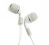 Gecko Trance XD Earphones - Includes 3xSets of EarBuds, To Suit iPod/iPhone - White