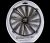 Xigmatek XLF-F2004 Fan -200x200x20mm, Sleeve Bearing, 800rpm, 76CFM, 18dBA - Black Frame/White LED Fan