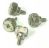 ELSA Fine type thumb screws pack of 10 - Silver