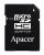 Apacer 4GB Micro SD SDHC Card - Class 2 w. Adapter