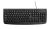 Kensington Pro Fit USB/PS2 Washable Keyboard - 104 Key Layout - Black