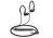 Sennheiser OCX 880 - Premium In-Ear Canal Headphones - Black/GreyEar Hook, Integrated Volume Control, High Quality, Comfort Wearing
