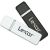 Lexar_Media 4GB JumpDrive VE Flash Drive - Slim, Stylish Case With Protective Cap, USB2.0 - White