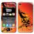 Gizmobies Stylish Protective Case - To Suit iPhone 4 - Dragons Turbulence