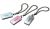 Apacer 4GB AH129 Handy Steno Flash Drive - Retractable, Water Resistant, Ultra Compact, USB2.0 - Glaring Pink