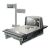 Datalogic_Scanning Magellan 8400 DLC Glass Medium Scanner/Dual Display Scale - Black/Silver (RS232 Compatible)