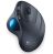Logitech Wireless M570 Trackball Mouse - 2.4GHz Wireless, Trackball Comfort, High Quality, Comfort Hand-Size - Black/Blue
