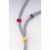 Kensington Cable Ties Pack - 50 Nylon Cable Ties, 10 pieces in each of 5 colours - 106mm x 3mm