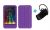 Speck Pixel Skin Case - To Suit Suit iPhone 3G/3GS - PurpleIncludes Bonus JWIN Bluetooth Headset