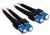 Comsol Multimode Duplex Fiber Patch Cable 62.5/125mm, SC-SC - 15M