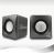 Arctic_Cooling S111 Portable Speaker - GreyHigh Quality, Compact dice-shape Speakers, Balanced Vocals & Bass, Volume Control