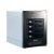 Netstor Storage Tower - Black/Silver4-Bay Quad-Interface SATA, RAID 0, 10, 3, 5, 5+Spare, eSATA, USB2.0