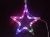 Generic USB Christmas Star - 7 Colour Alternating Light, 20 Individual LED Lights