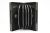 E-Box 12 Disc Hard Plastic CD/DVD Case - 5 Pieces Pack - Black
